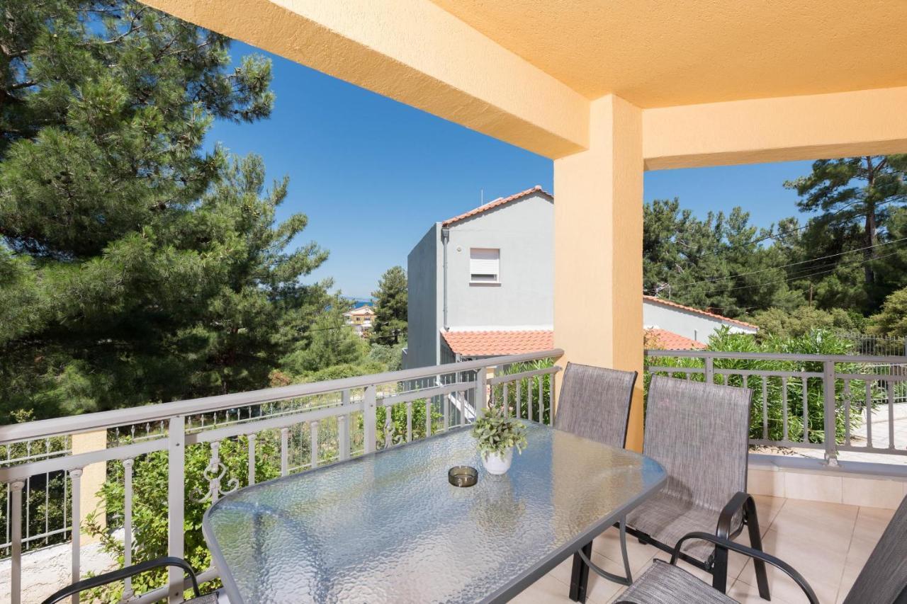 Louloudis Pool Villa Skala Rachoni  エクステリア 写真