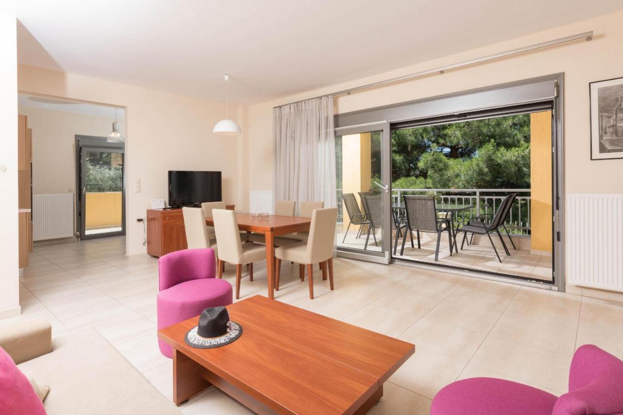 Louloudis Pool Villa Skala Rachoni  エクステリア 写真